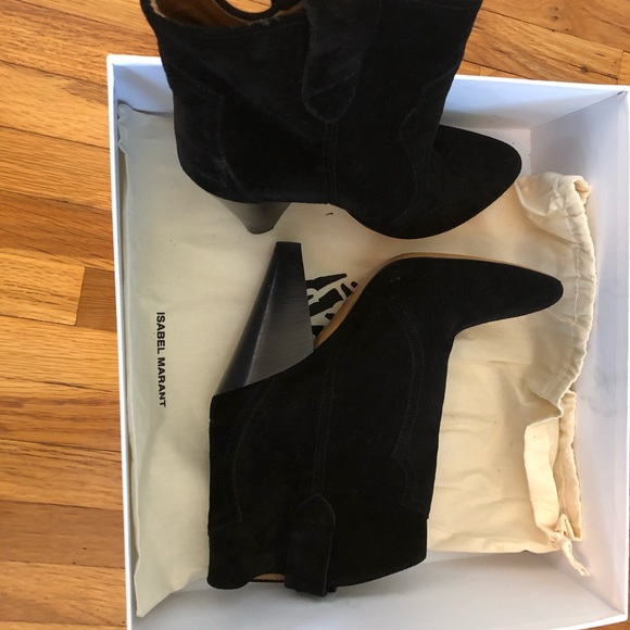 Isabel Marant “Roxann” suede ankle booties;Made in Italy - Picture 3 of 6